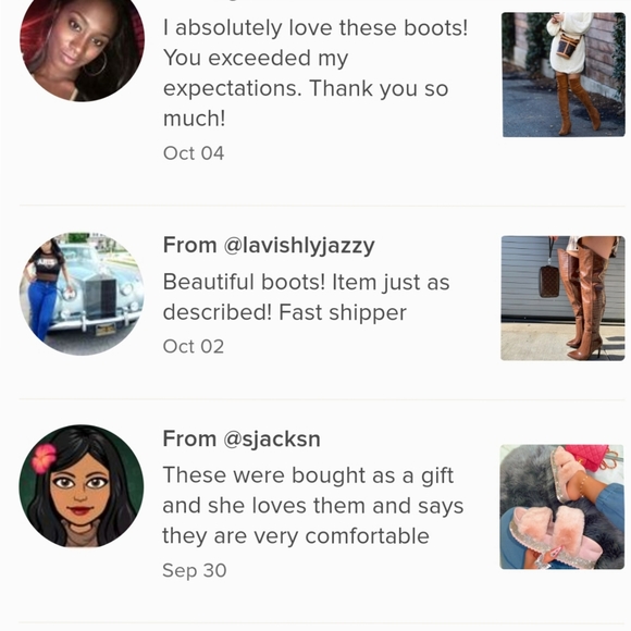 Last 6.5 Chris Thigh High Boot - Brown Croc - Picture 3 of 4